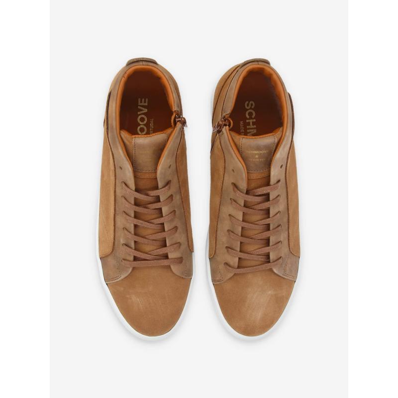 SPARK MID ZIP - SUEDE/BRONX - COGNAC/SABLE